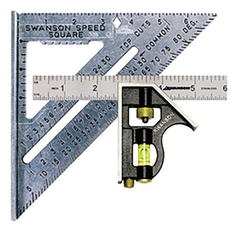 SWANSON TOOL CO Swanson Tool 363510140 S0101CB Speed & Square Combo Set 363510140